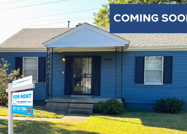 Property at 1931 Sipes Ave, Memphis, TN, 38127, 2 beds, 1 bath, [object Object]