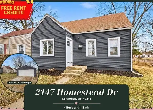 Property at 2147 Homestead Dr, Columbus, OH, 43211, 4 beds, 1 bath, [object Object]