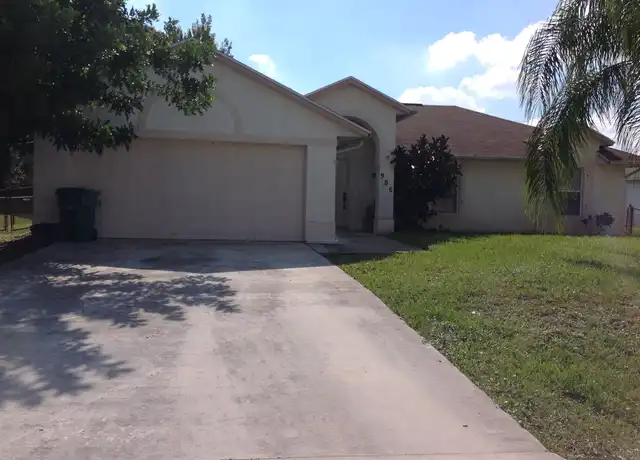 Property at 986 SW North Globe Ave, Port Saint Lucie, FL, 34953, 3 beds, 2 baths, [object Object]