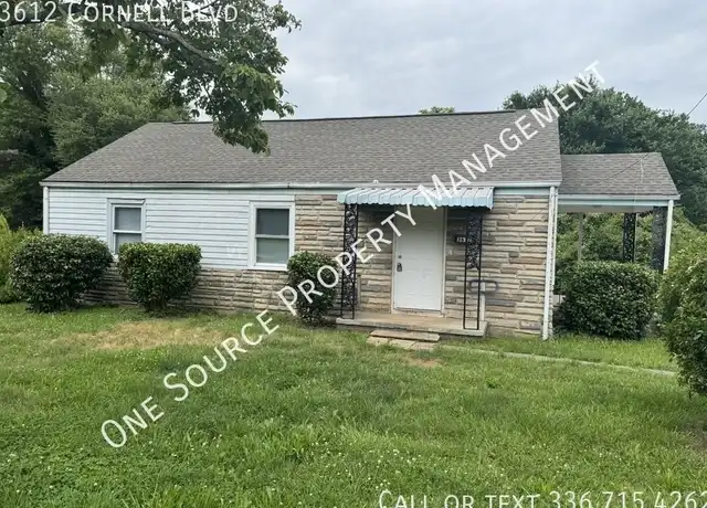 Property at 3612 Cornell Blvd, Winston Salem, NC, 27107, 4 beds, 2 baths, [object Object]