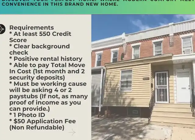 Property at 6431 Grays Ave, Philadelphia, PA, 19142, 3 beds, 1 bath, [object Object]