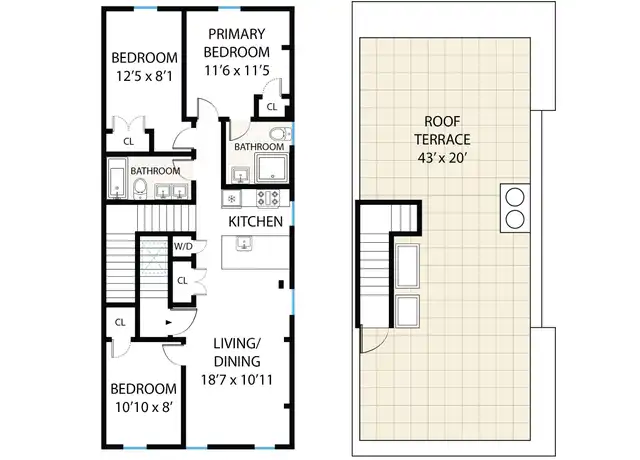 Property at 446 Clinton St #4, Brooklyn, NY, 11231, 3 beds, 2 baths, [object Object]