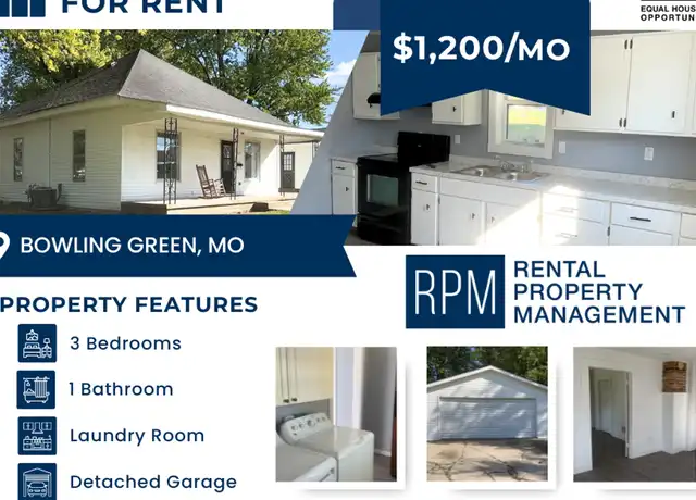 Property at 209 S Cuivre St, Bowling Green, MO, 63334, 3 beds, 1 bath, [object Object]