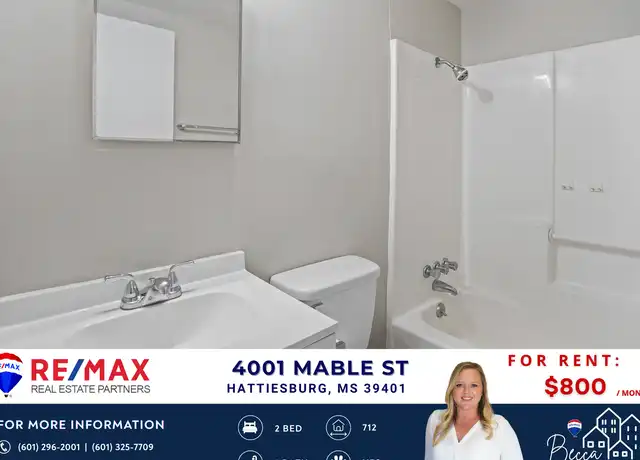 Property at 4001 Mable St Unit 28, Hattiesburg, MS, 39401, 2 beds, 1 bath, [object Object]