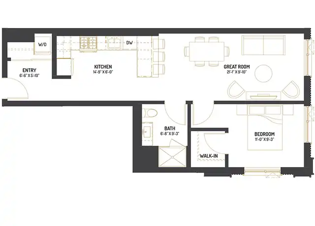 Property at 1135 W Winona St Unit B227, Chicago, IL, 60640, 1 bed, 1 bath, [object Object]
