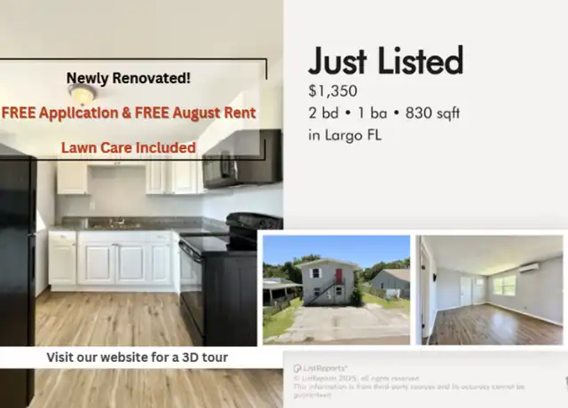 Property at 1045 11th Ave NW Unit 7, Largo, FL, 33770, 2 beds, 1 bath, [object Object]