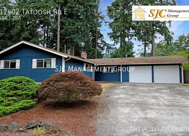 Property at 12402 Tatoosh Rd E, Puyallup, WA, 98374, 4 beds, 2 baths, [object Object]