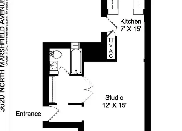 Property at 3620 N Marshfield Ave, Chicago, IL, 60613, 0 beds, 1 bath, [object Object]