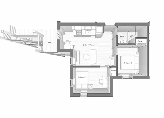 Property at 411 2nd St SE, Washington, DC, 20003, 2 beds, 1 bath, [object Object]