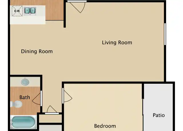 Property at 2408 Forest Oaks Ln Unit 265, Arlington, TX, 76006, 2 beds, 2 baths, [object Object]