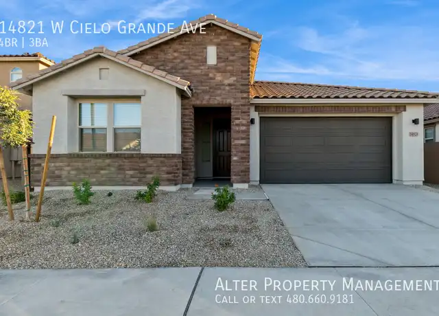 Property at 14821 W Cielo Grande Ave, Surprise, AZ, 85387, 4 beds, 3 baths, [object Object]