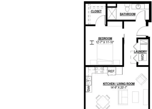 Property at 429 2nd St N Unit 220, La Crosse, WI, 54601, 1 bed, 1 bath, [object Object]