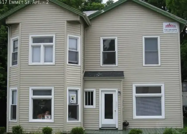 Property at 417 Emmet St Unit 2, Ypsilanti, MI, 48197, 1 bed, 1 bath, [object Object]