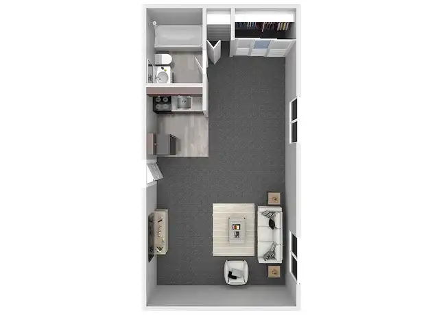 Property at Robert Hock Apartments - 109 S Dixie Dr, Vandalia, OH, 45377, 0-1 beds, 1 bath, [object Object]