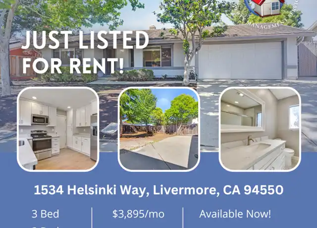 Property at 1534 Helsinki Way, Livermore, CA, 94550, 3 beds, 2 baths, [object Object]
