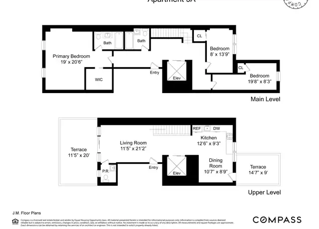 Property at 61 W 70th St Unit PH, New York, NY, 10023, 3 beds, 2.5 baths, [object Object]