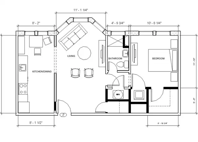 Property at 5822 E Washington St Unit 207 Project based voucher only, Indianapolis, IN, 46219, 1 bed, 1 bath, [object Object]