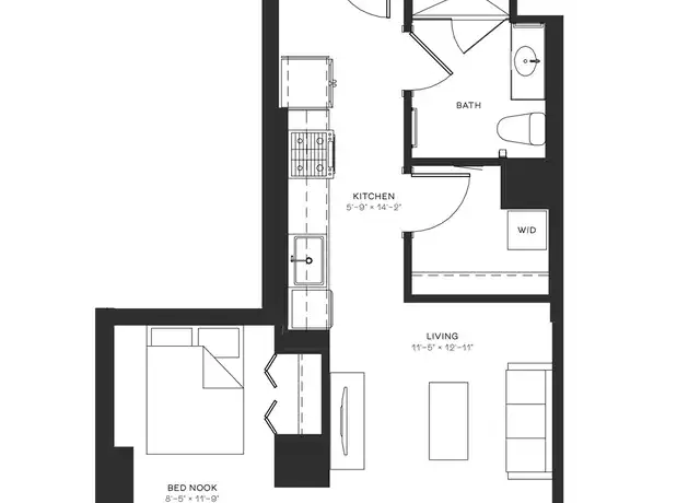 Property at 23 W Chicago Ave Unit 2610, Chicago, IL, 60654, 1 bed, 1 bath, [object Object]