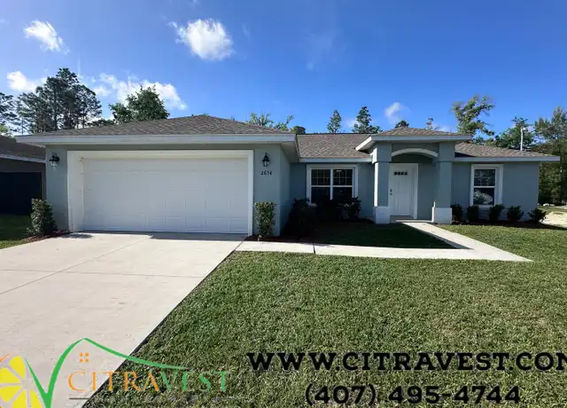 Property at 2854 W Edison Pl, Citrus Springs, FL, 34433, 3 beds, 2 baths, [object Object]
