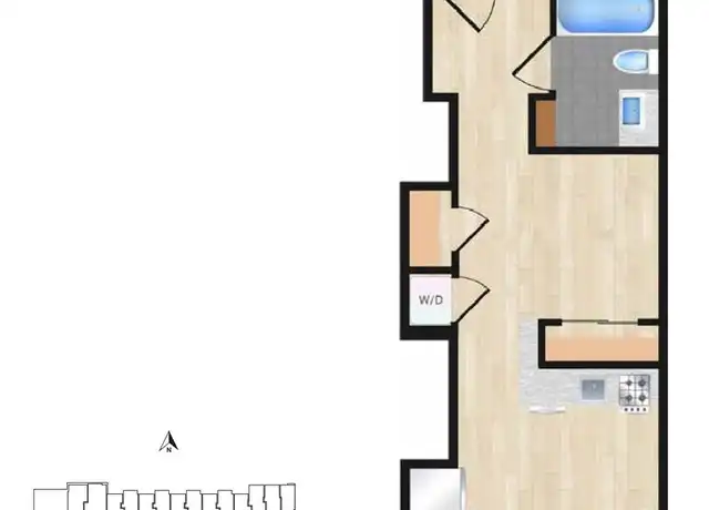 Property at 3220 Prospect St NW Unit 313, Washington, DC, 20007, 1 bed, 1 bath, [object Object]