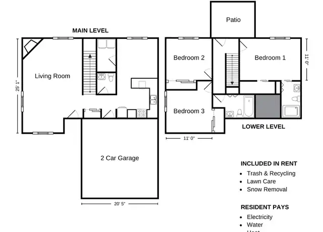 Property at 6903 Weston Ridge Dr, Weston, WI, 54476, 3 beds, 2.5 baths, [object Object]