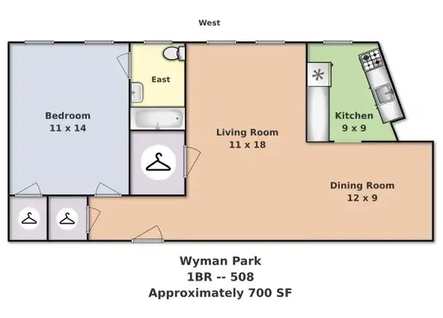 Property at 3925 Beech Ave Unit 308, Baltimore, MD, 21211, 1 bed, 1 bath, [object Object]