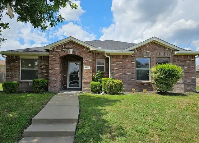 Property at 605 Snowy Orchid Ln, Desoto, TX, 75115, 4 beds, 2 baths, [object Object]