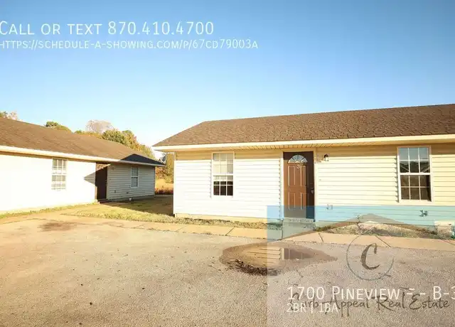 Property at 1700 Pineview St Unit B-3, Jonesboro, AR, 72401, 2 beds, 1 bath, [object Object]