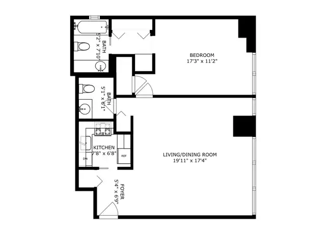 Property at 216 E 47th St Unit 15A, New York, NY, 10017, 1 bed, 1.5 baths, [object Object]
