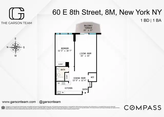 Property at 60 E 8th St Unit 8M, New York, NY, 10003, 1 bed, 1 bath, [object Object]