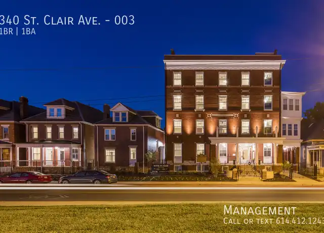 Property at 340 Saint Clair Ave Unit 003, Columbus, OH, 43203, 1 bed, 1 bath, [object Object]