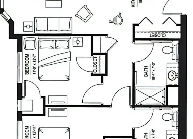 Property at 475 Bellamy Ln Unit 111, Clarksville, TN, 37043, 2 beds, 2 baths, [object Object]