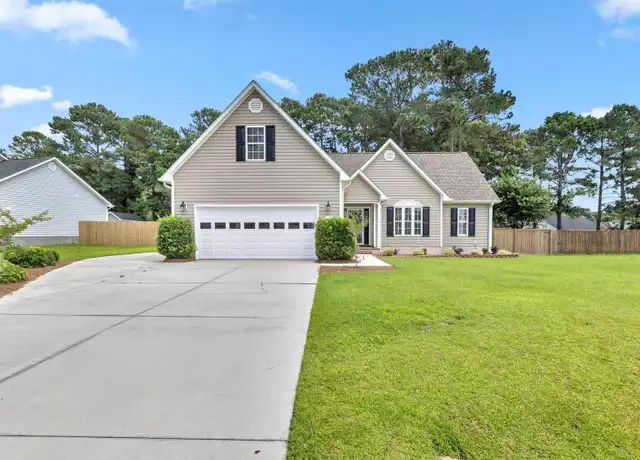 Property at 128 Lawndale Ln, Sneads Ferry, NC, 28460, 3 beds, 2 baths, [object Object]