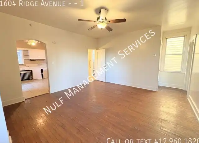 Property at 1604 Ridge Ave Unit 1, Braddock, PA, 15104, 2 beds, 1 bath, [object Object]