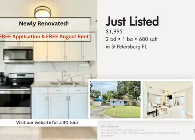 Property at 4528 70th St N, Saint Petersburg, FL, 33709, 2 beds, 1 bath, [object Object]