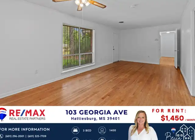 Property at 103 Georgia Ave, Hattiesburg, MS, 39401, 3 beds, 2 baths, [object Object]