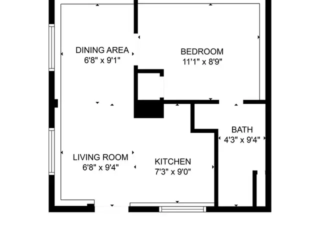 Property at 8 Blodgett Ln Unit 1, Hartland, VT, 05048, 1 bed, 1 bath, [object Object]