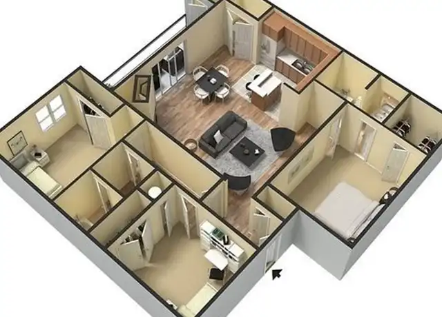 Property at 51 Northtown Dr Unit 021C, Jackson, MS, 39211, 3 beds, 2 baths, [object Object]
