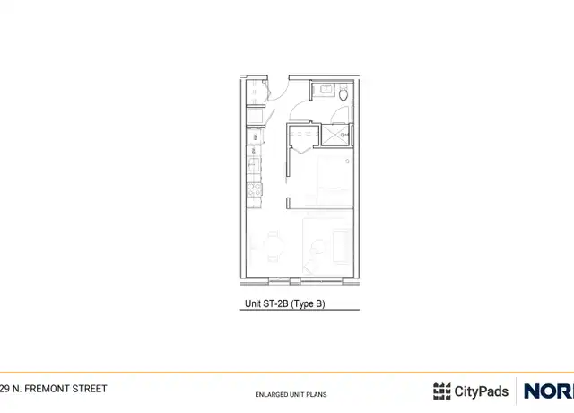 Property at 1529 N Fremont St Unit 310, Chicago, IL, 60642, 1 bed, 1 bath, [object Object]