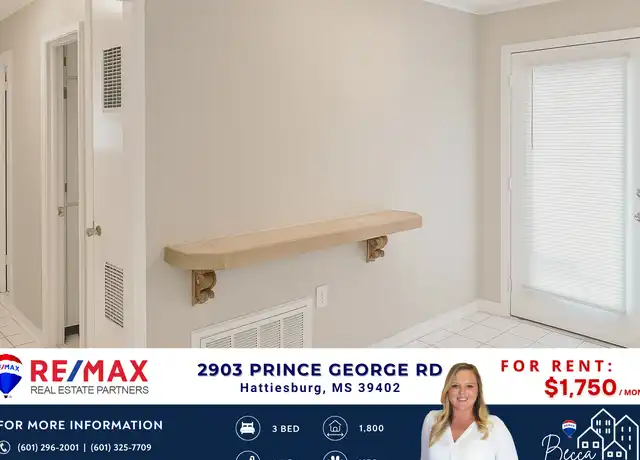 Property at 2903 Prince George Rd, Hattiesburg, MS, 39402, 3 beds, 1.5 baths, [object Object]