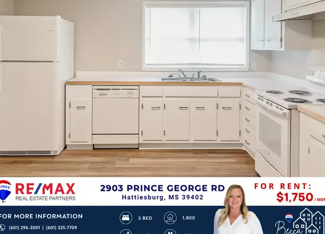 Property at 2903 Prince George Rd, Hattiesburg, MS, 39402, 3 beds, 1.5 baths, [object Object]
