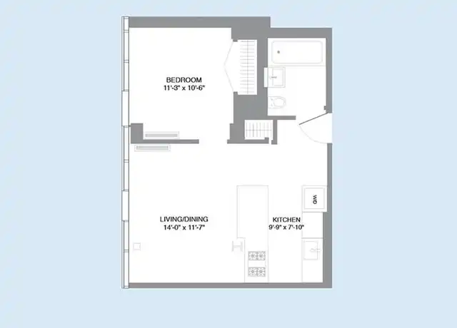 Property at 100 Norfolk St Unit 2A, New York, NY, 10002, 1 bed, 1 bath, [object Object]