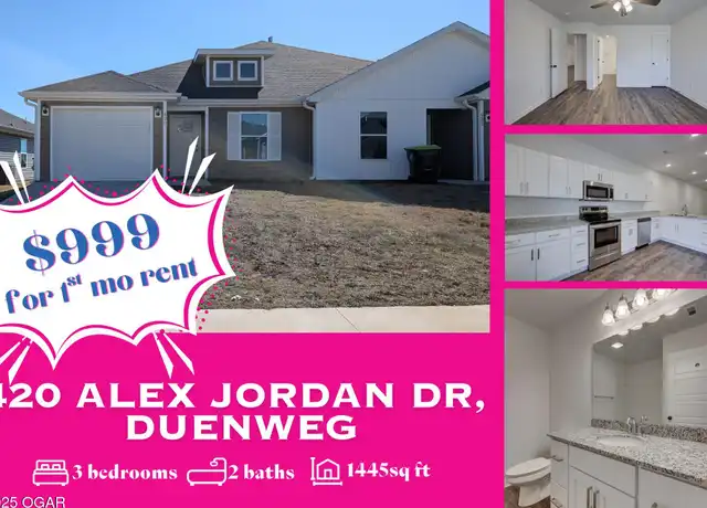 Property at 420 Alex Jordan Dr, Duenweg, MO, 64841, 3 beds, 2 baths, [object Object]