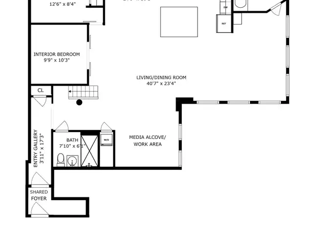 Property at 9 Murray St Unit 10NW, New York, NY, 10007, 2 beds, 2 baths, [object Object]