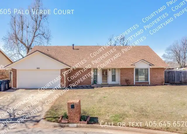 Property at 605 Palo Verde Ct, Yukon, OK, 73099, 4 beds, 2 baths, [object Object]