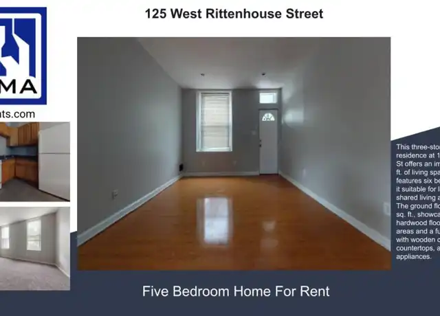 Property at 125 W Rittenhouse St, Philadelphia, PA, 19144, 5 beds, 2 baths, [object Object]
