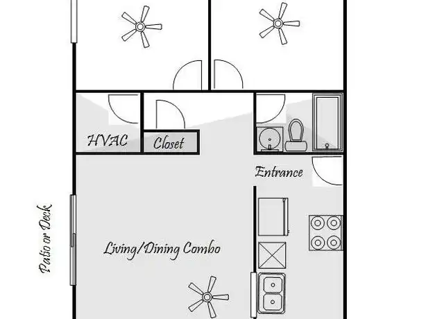 Property at 107 Diego Ct Unit C, Columbia, MO, 65203, 2 beds, 1 bath, [object Object]