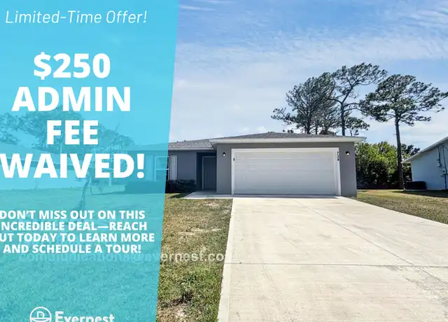 Property at 734 Micco St SW, Palm Bay, FL, 32908, 4 beds, 2 baths, [object Object]