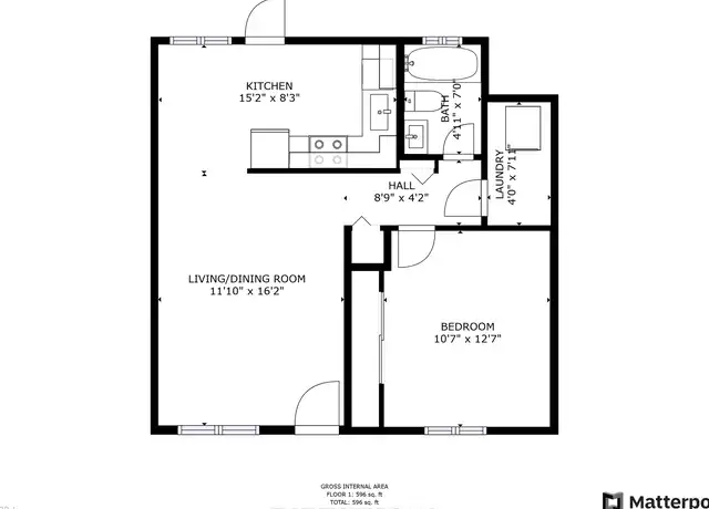 Property at 2230 E Pinchot Ave Unit D-15, Phoenix, AZ, 85016, 1 bed, 1 bath, [object Object]