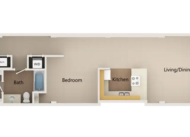 Property at 1601 Walnut St Unit 209, Kansas City, MO, 64108, 1 bed, 1 bath, [object Object]